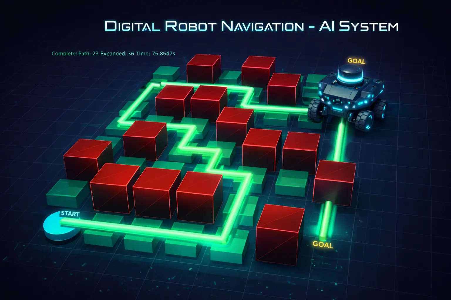 Digital Robot Navigation
